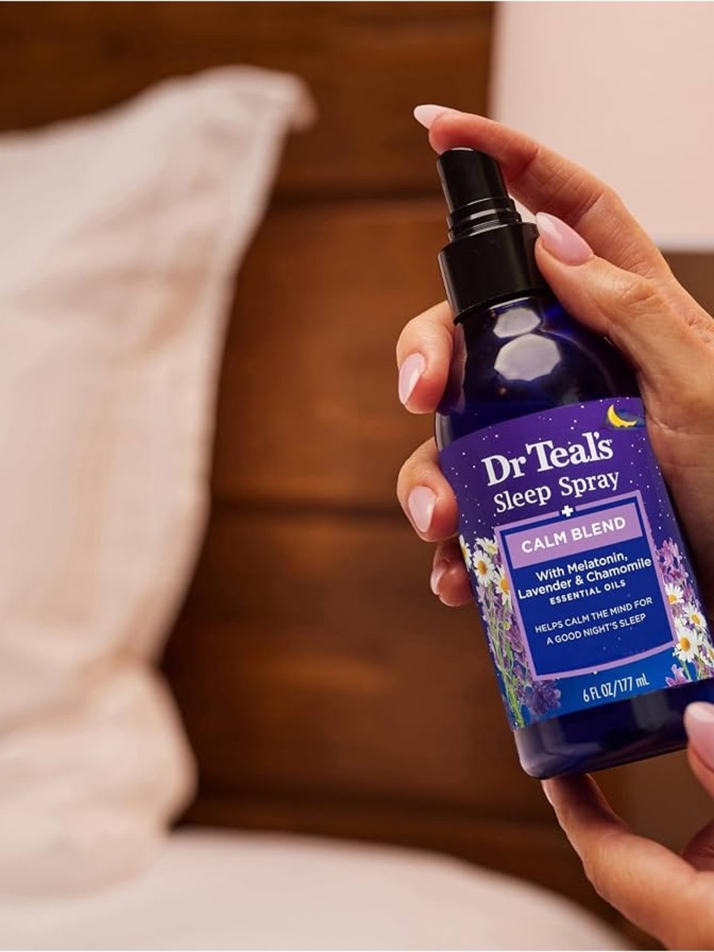 NEW Dr. Teal’s Sleep Spray with Chamomile, Lavender & Melatonin 177 ml